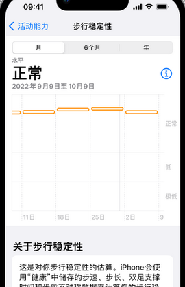 麻涌镇iPhone手机维修如何在iPhone开启'步行稳定性通知'