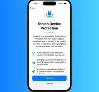 麻涌镇苹果授权维修店分享被盗设备保护功能开启方法 
