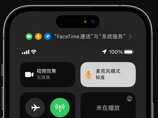 麻涌镇苹果授权维修网点分享iPhone在通话时让你的声音更清晰 