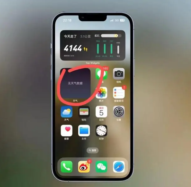 麻涌镇苹果手机维修分享:iOS16主屏幕天气小组件无法正常工作怎么办？ 