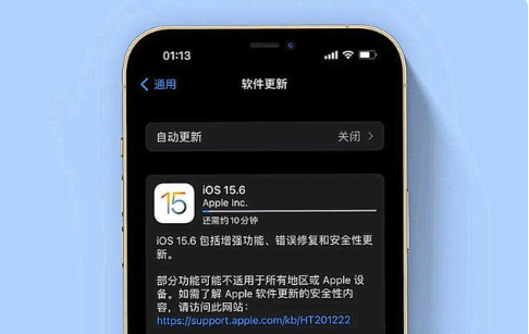 麻涌镇苹果手机维修分享iOS 15.6续航怎么样 